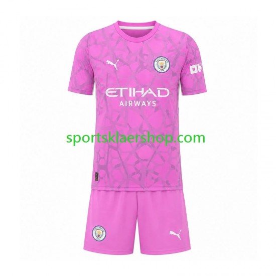Manchester City drakt Keeper Bortetrøye Kort erm 2026-2027 , Barnesett