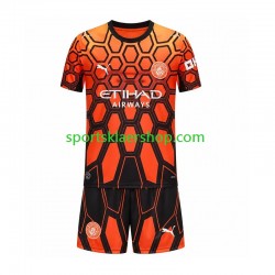 Manchester City drakt Keeper Tredjetrøye Kort erm 2026-2027 , Barnesett Manchester City drakt Keeper Tredjetrøye Kort erm 2026-2027 , Barnesett