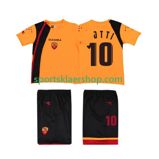 AS Roma drakt TOTTI 10 2005- Retro Hjemmetrøye Kort erm 2006 , Barnesett