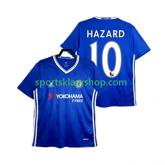 Chelsea drakt HAZARD 10 2016-2017 Retro Hjemmetrøye Kort erm , Herre