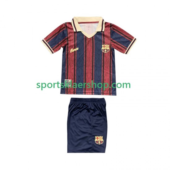 FC Barcelona drakt 125th Anniversary Hjemmetrøye Kort erm 2025-2026 , Barnesett