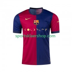 FC Barcelona drakt Coldplay Hjemmetrøye Kort erm 2024-2025 , Herre