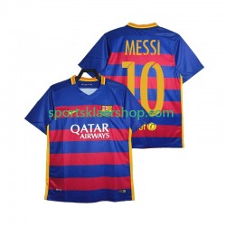 FC Barcelona drakt Lionel Messi 10 2015-2016 Retro Hjemmetrøye Kort erm , Herre