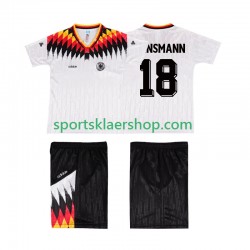Tyskland drakt KLINSMANN 18 Retro Hjemmetrøye Kort erm 1994 , Barnesett