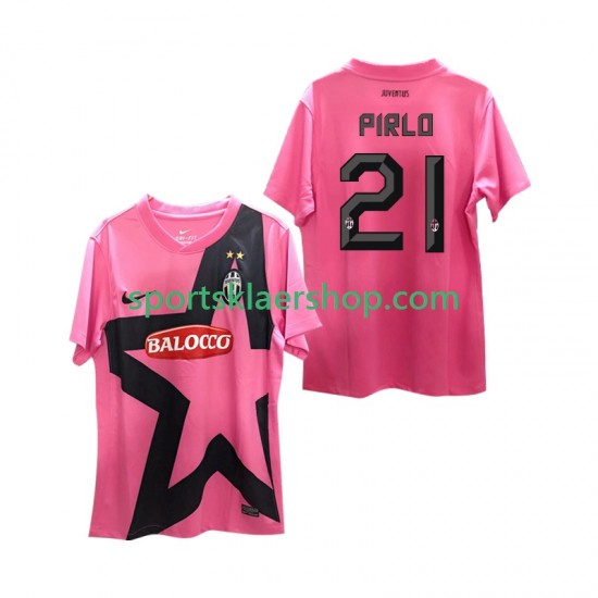 Juventus drakt Andrea Pirlo 21 -2012 Retro Bortetrøye Kort erm 2011 , Herre