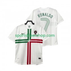 Portugal drakt Cristiano Ronaldo 7 2012 Retro Bortetrøye Kort erm , Herre