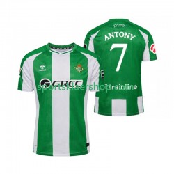 Real Betis drakt Antony 7 Hjemmetrøye Kort erm 2025-2026 , Herre
