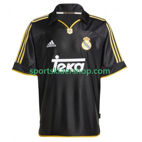 Real Madrid drakt -2000 Retro Bortetrøye Kort erm 1999 , Herre