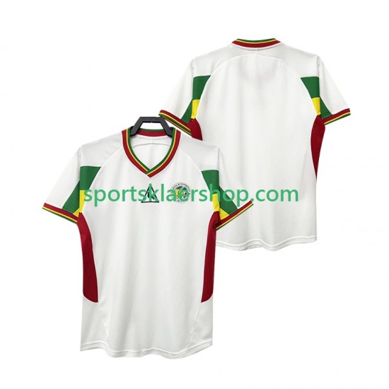 Senegal drakt 2002 Retro Hjemmetrøye Kort erm , Herre