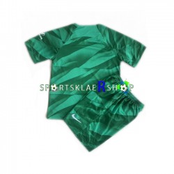 Atlético Madrid drakt Keeper Bortetrøye Kort erm 2023-2024 , Barnesett