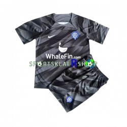 Atlético Madrid drakt Keeper Hjemmetrøye Kort erm 2023-2024 , Barnesett