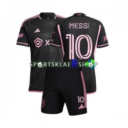 Inter Miami drakt Lionel Messi 10 Bortetrøye Kort erm 2023 , Barnesett
