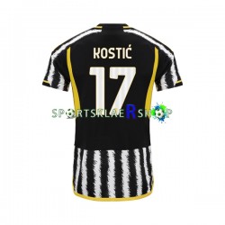 Juventus drakt Filip Kostic 17 Hjemmetrøye Kort erm 2023-2024 , Herre