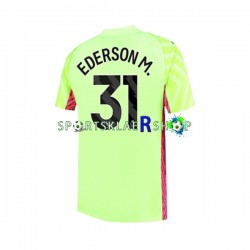 Manchester City drakt Ederson Moraes 31 Keeper Tredjetrøye Kort erm 2023-2024 , Herre