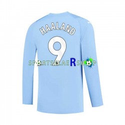Manchester City drakt Haaland 9 Hjemmetrøye Lang erm 2023-2024 , Herre