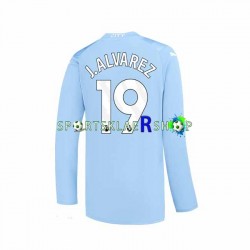 Manchester City drakt J. ALVAREZ 19 Hjemmetrøye Lang erm 2023-2024 , Herre