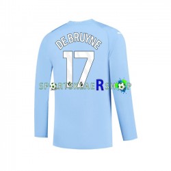 Manchester City drakt Kevin De Bruyne 17 Hjemmetrøye Lang erm 2023-2024 , Herre