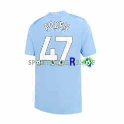 Manchester City drakt Phil Foden 47 Hjemmetrøye Kort erm 2023-2024 , Herre