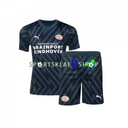 PSV Eindhoven drakt Keeper Tredjetrøye Kort erm 2023-2024 , Barnesett