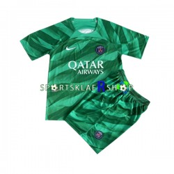 Paris Saint-Germain drakt Keeper Hjemmetrøye Kort erm 2023-2024 , Barnesett