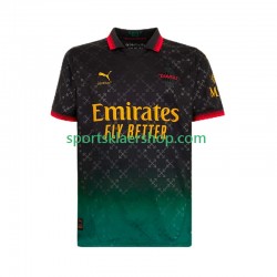 AC Milan drakt RAFA LEAO 10 Fjerdetrøye Kort erm 2024-2025 , Barnesett