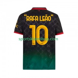 AC Milan drakt RAFA LEAO 10 Fjerdetrøye Kort erm 2024-2025 , Herre