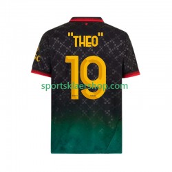 AC Milan drakt THEO 19 Fjerdetrøye Kort erm 2024-2025 , Herre