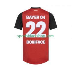 Bayer 04 Leverkusen drakt Victor Boniface 22 Hjemmetrøye Kort erm 2024-2025 , Herre