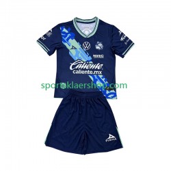 drakt Club Puebla Bortetrøye Kort erm 2024-2025 , Barnesett drakt Club Puebla Bortetrøye Kort erm 2024-2025 , Barnesett