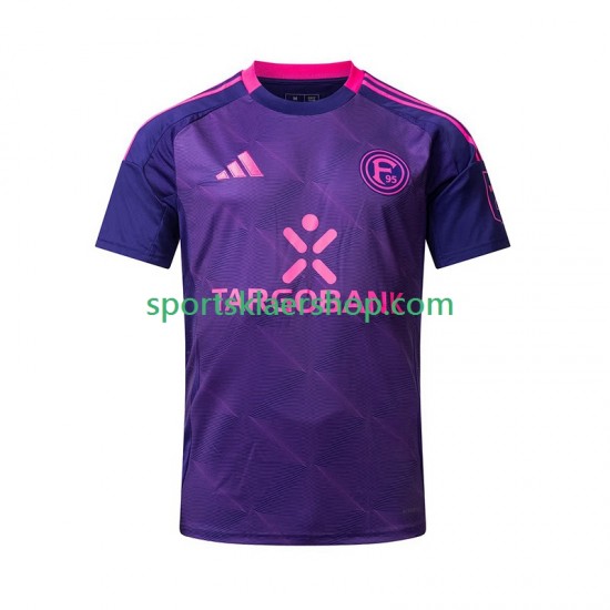 drakt Fortuna Dusseldorf Tredjetrøye Kort erm 2024-2025 , Herre