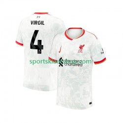 Liverpool drakt VIRGIL 4 Tredjetrøye Kort erm 2024-2025 , Herre