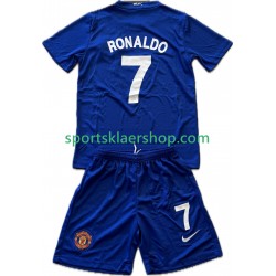 Manchester Utd drakt Cristiano Ronaldo 7 2009 Retro Tredjetrøye Kort erm 2008 , Barnesett