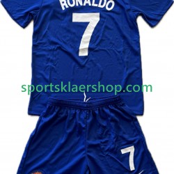 Manchester Utd drakt Cristiano Ronaldo 7 2009 Retro Tredjetrøye Kort erm 2008 , Barnesett