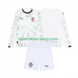 Portugal drakt Bortetrøye Lang erm 2025 , Barnesett