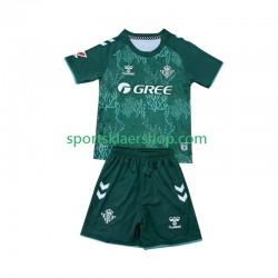Real Betis drakt Sustainability Hjemmetrøye Kort erm 2024-2025 , Barnesett