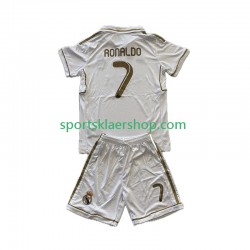 Real Madrid drakt Cristiano Ronaldo 7 2012 Retro Hjemmetrøye Kort erm 2011 , Barnesett