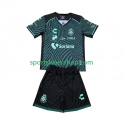 drakt Santos Laguna Bortetrøye Kort erm 2024-2025 , Barnesett