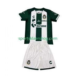 drakt Santos Laguna Hjemmetrøye Kort erm 2024-2025 , Barnesett