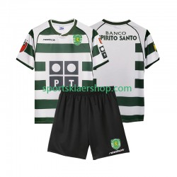 Sporting CP drakt 2001 2003 Retro Hjemmetrøye Kort erm , Barnesett