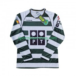 Sporting CP drakt 2001 2003 Retro Hjemmetrøye Lang erm , Herre