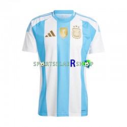 Argentina drakt Hjemmetrøye Kort erm Copa America 2024, Herre