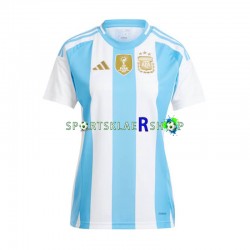 Argentina drakt Hjemmetrøye Kort erm Copa America 2024, Dame