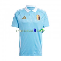 Belgia drakt Bortetrøye Kort erm Euro 2024, Herre