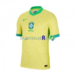 Brasil drakt Hjemmetrøye Kort erm Copa America 2024, Herre