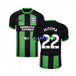 Brighton Hove Albion drakt Mitoma 22 Bortetrøye Kort erm 2023-2024, Herre
