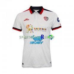 Cagliari drakt Bortetrøye Kort erm 2023-2024, Herre