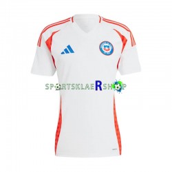 Chile drakt Bortetrøye Kort erm Copa America 2024, Herre