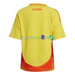 Colombia drakt Hjemmetrøye Kort erm Copa America 2024, Barnesett