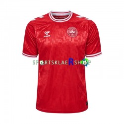 Danmark drakt Hjemmetrøye Kort erm Euro 2024, Herre