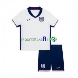 England drakt Hjemmetrøye Kort erm Euro 2024, Barnesett